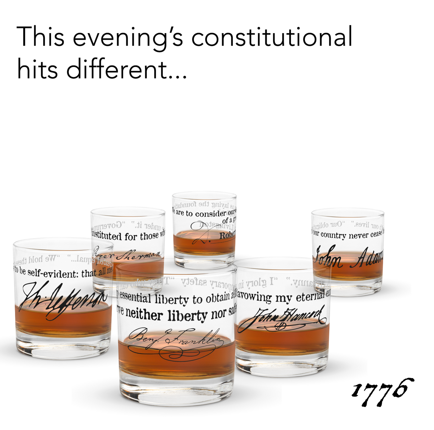 Evening Constitutional Set of 6