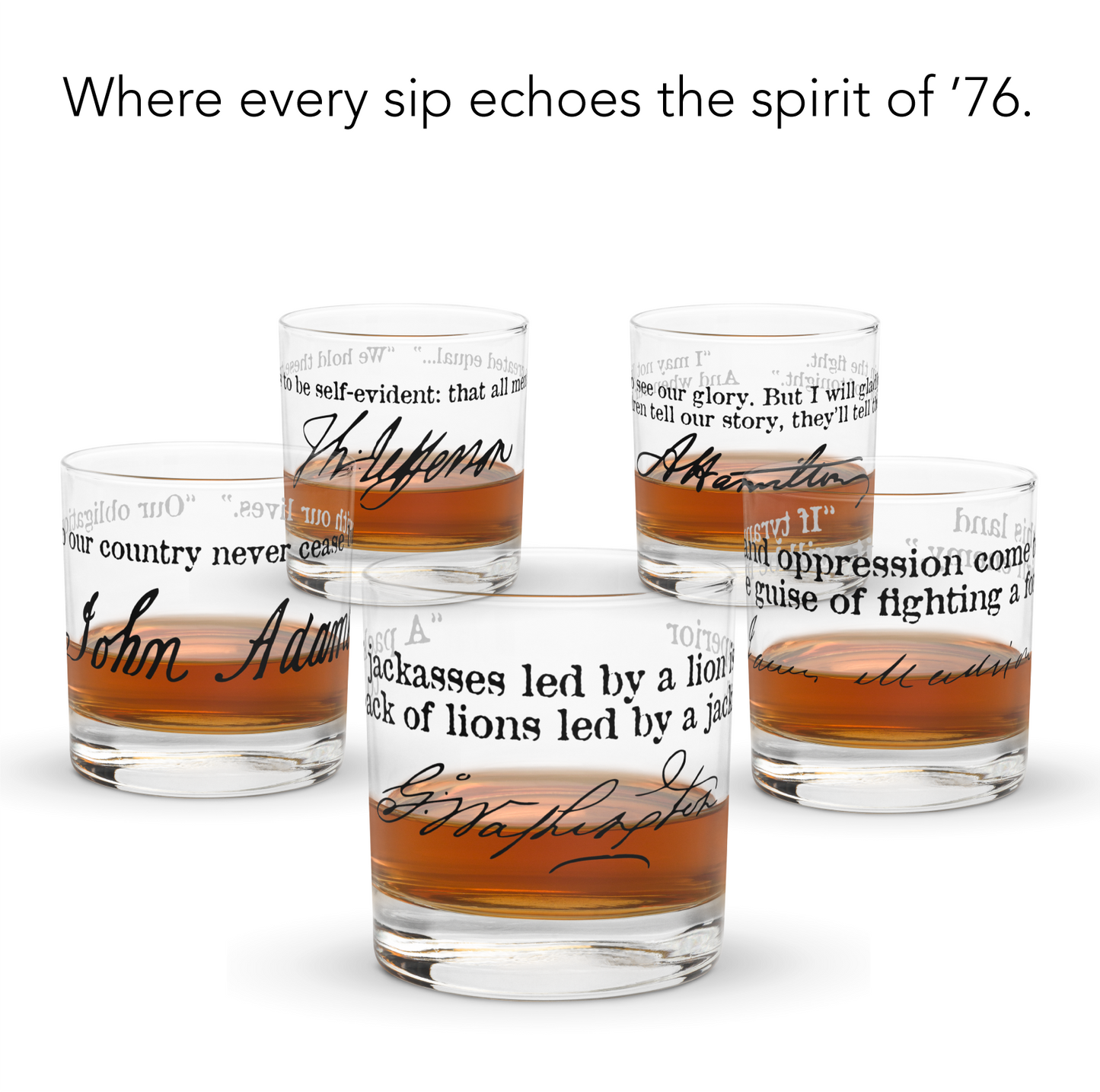 The Founding Fathers | Set of 5
